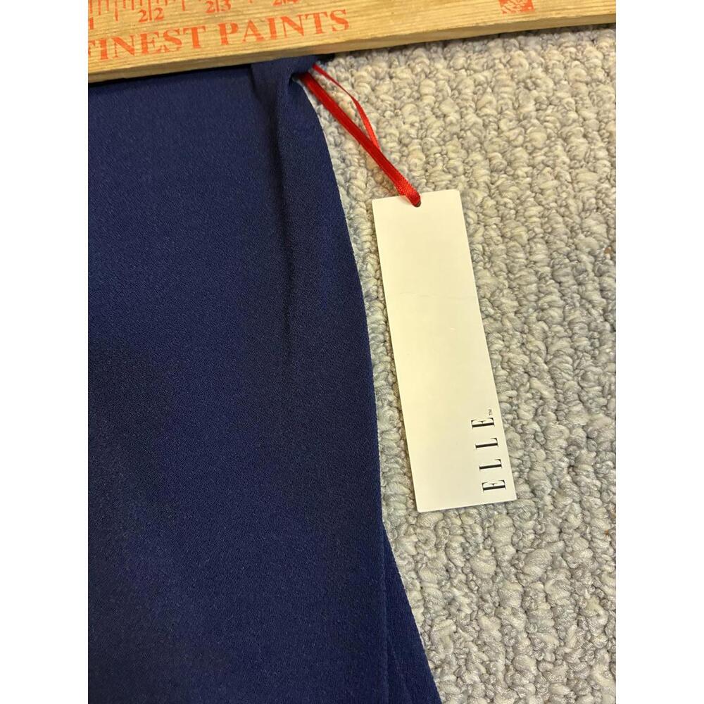 Elle Blouse Blue Sleeveless Size XXL NWT - Picture 9 of 10